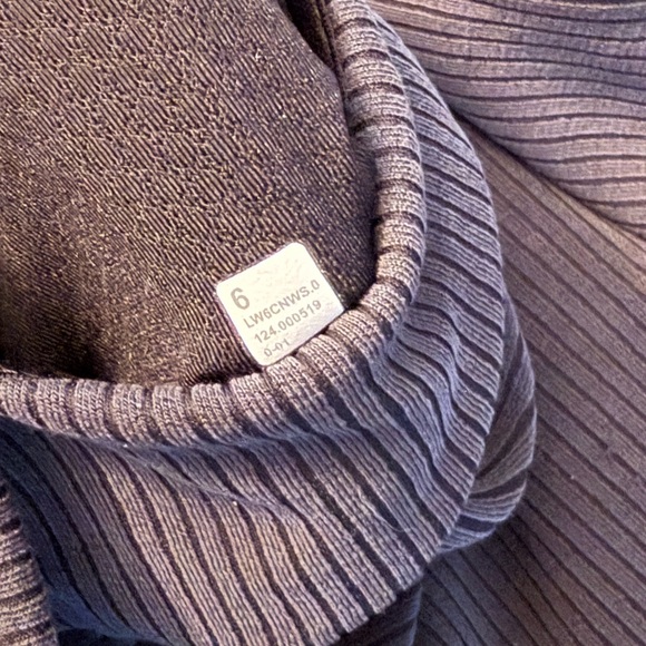 lululemon softstreme ribbed pants - size 6 - Picture 6 of 6